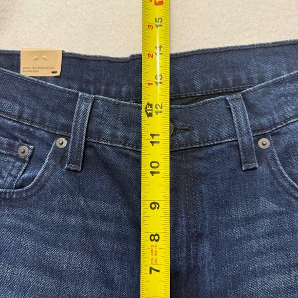 Levis 550 Men's Relaxed Fit Straight Leg Stretch Blue Denim Jeans Size 36x34 NWT - Picture 9 of 11